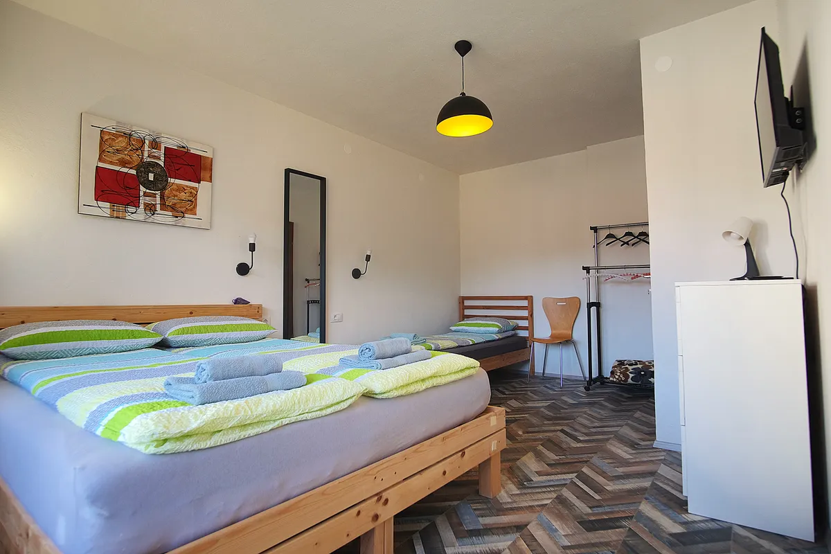 DREAM - APARTMA S POGLEDOM NA GORE - spalnica v Tolminu